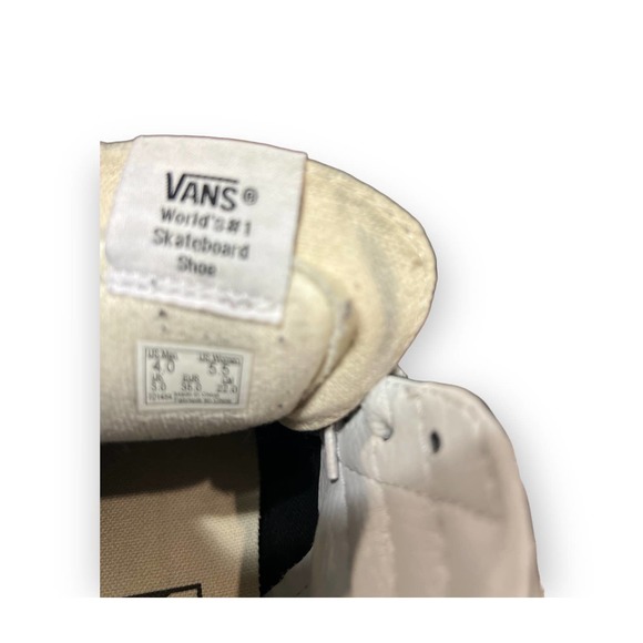 * Vans Women's Sk8-high Tapered Stackform Black/White Suede Sneakers - Picture 5 of 5